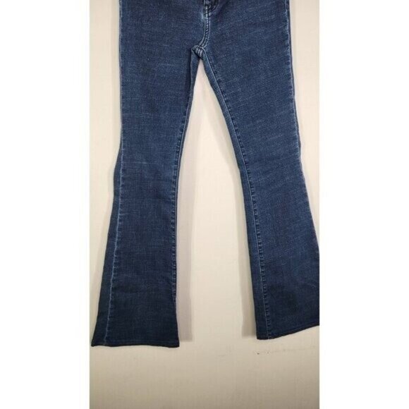 MIH jeans the bodycon marrakesh high-rise slim kick flare jeans Size 31 - Picture 2 of 10